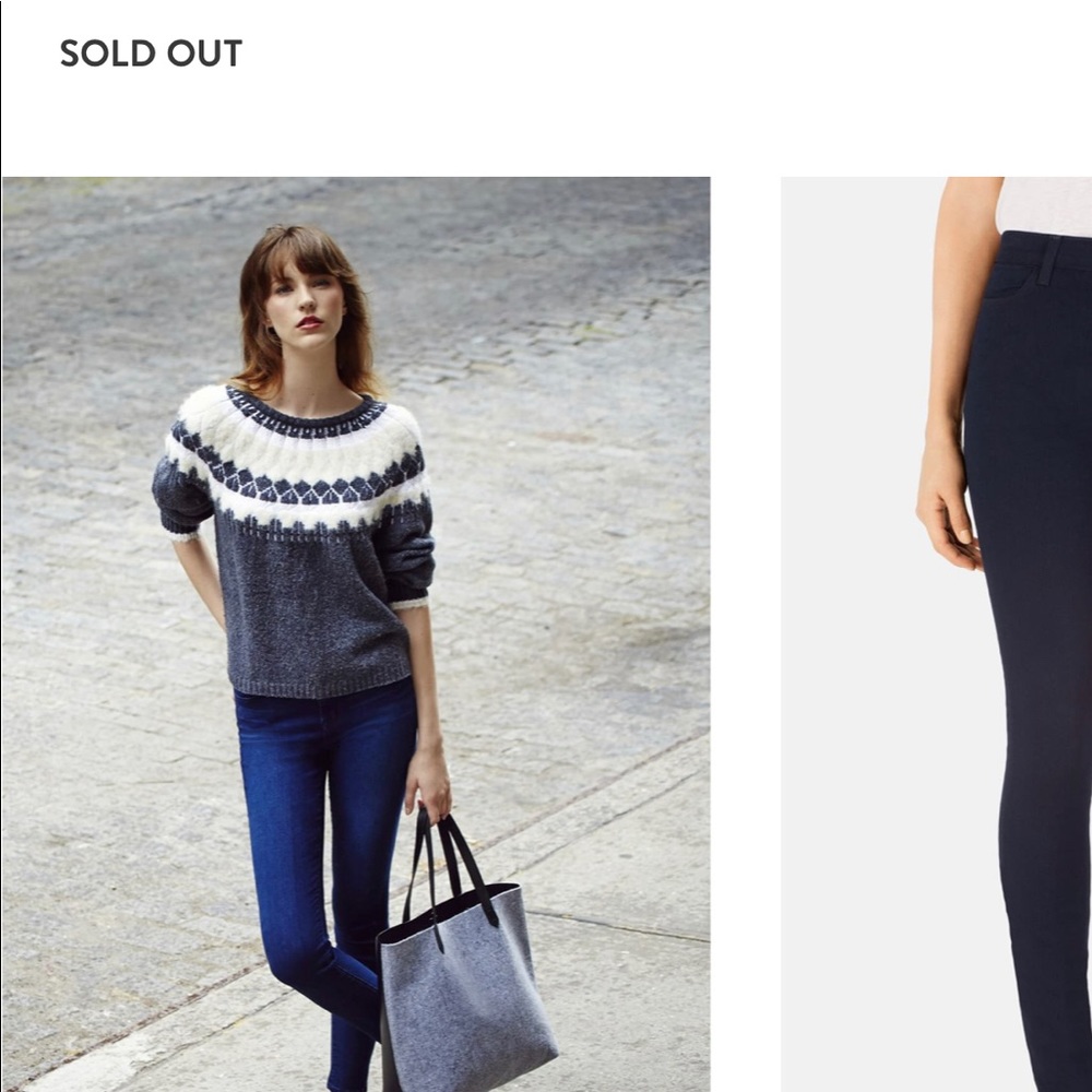 High rise skinny J brand